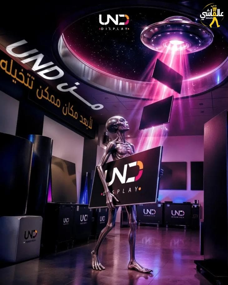 حتى الفضاء صار عنده نظرة مختلفة للشاشات ✨🚀