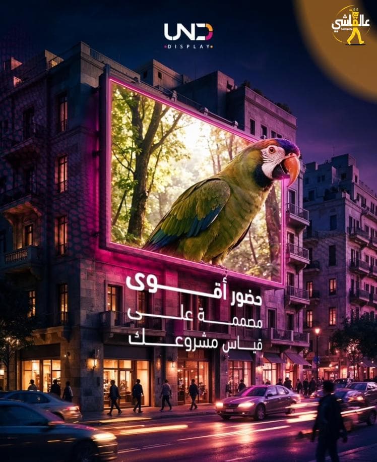 حضور اقوى مصممة على قياس مشروعك UND LED Displays